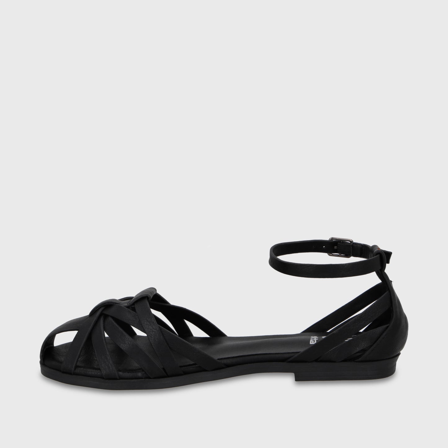 Sandalia Negra Mujer 64161