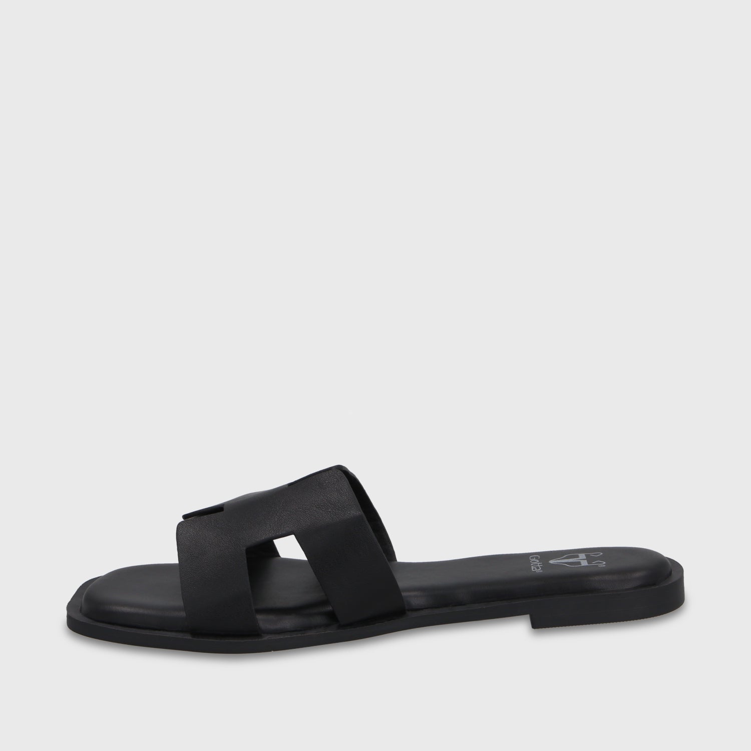 Sandalia Negra Mujer 64110