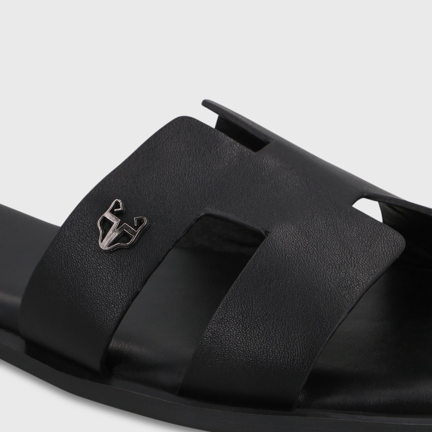 Sandalia Negra Mujer 64110