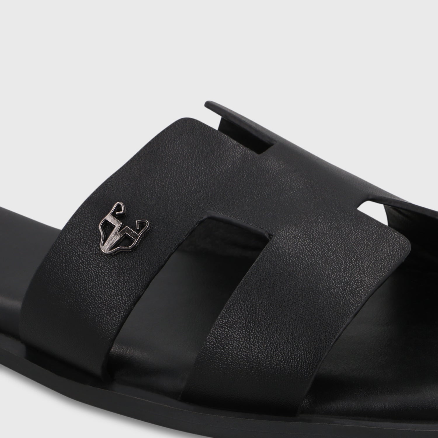 Sandalia Negra Mujer 64110