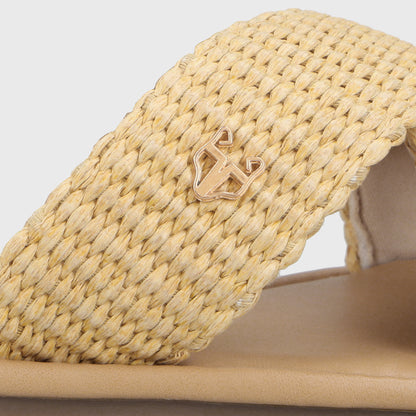 Sandalia Beige Mujer 64120