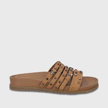 Sandalia Camel Mujer 64160