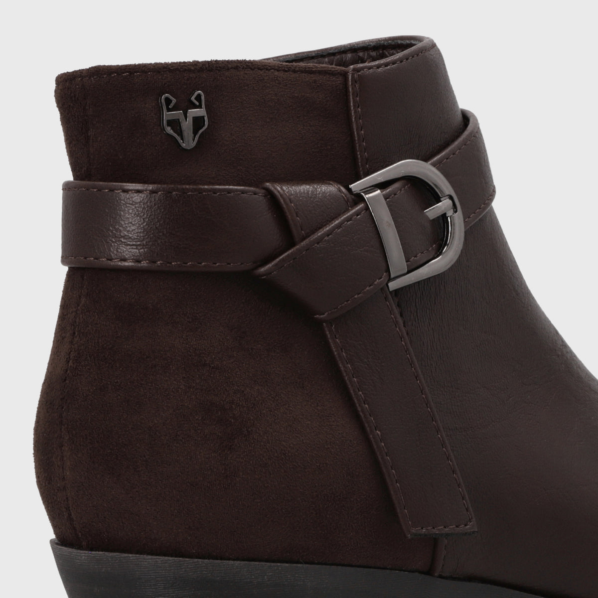 Botin Taco Café Mujer 6418153