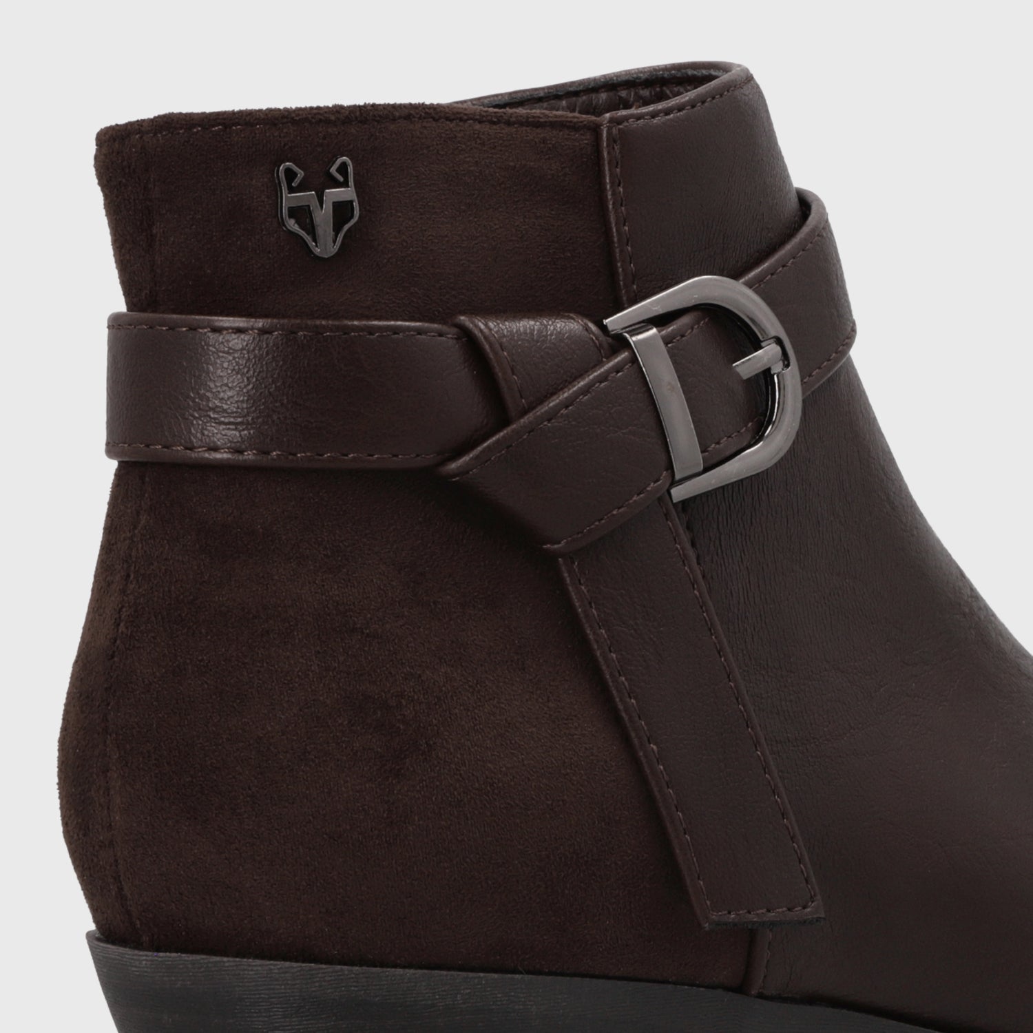 Botin Taco Café Mujer 6418153