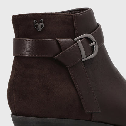 Botin Taco Café Mujer 6418153