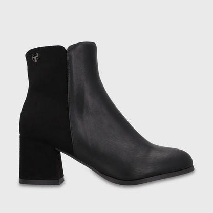 Botin Taco Negro Mujer 6421001