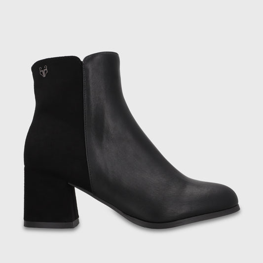 Botin Taco Negro Mujer 6421001