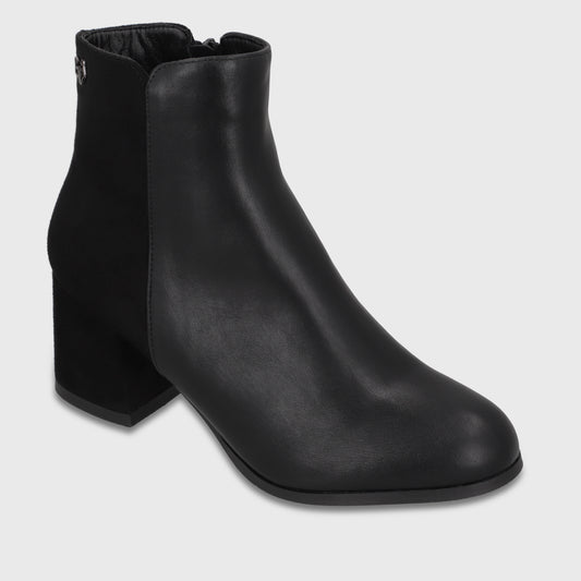Botin Taco Negro Mujer 6421001