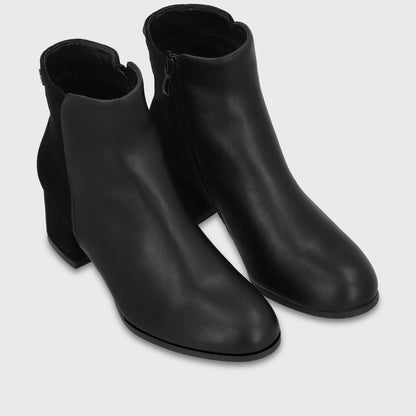 Botin Taco Negro Mujer 6421001