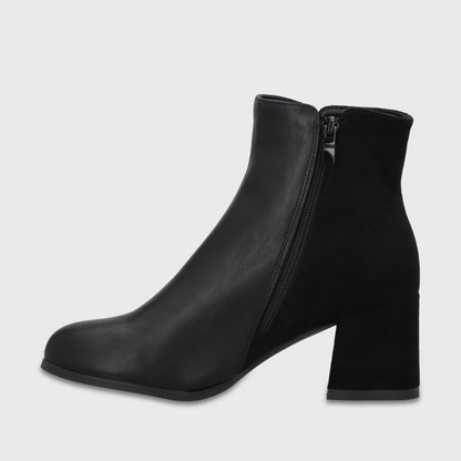 Botin Taco Negro Mujer 6421001
