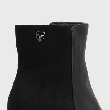 Botin Taco Negro Mujer 6421001