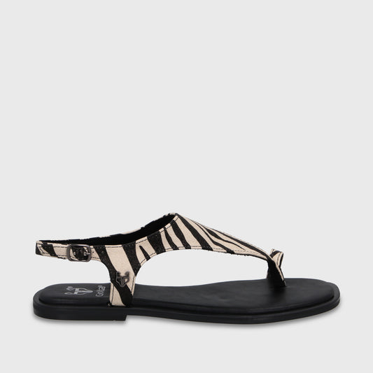 Sandalia Animal Print Mujer 65681