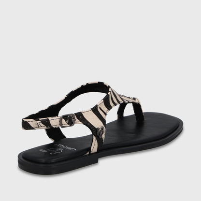 Sandalia Animal Print Mujer 65681