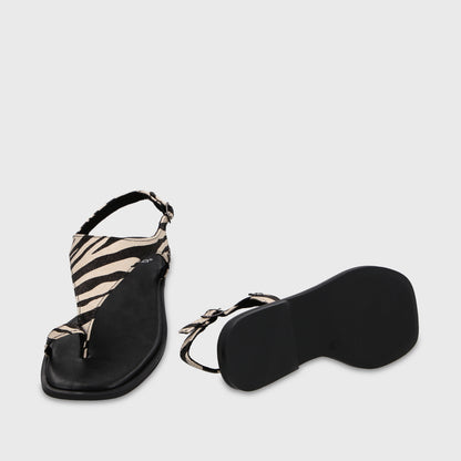 Sandalia Animal Print Mujer 65681