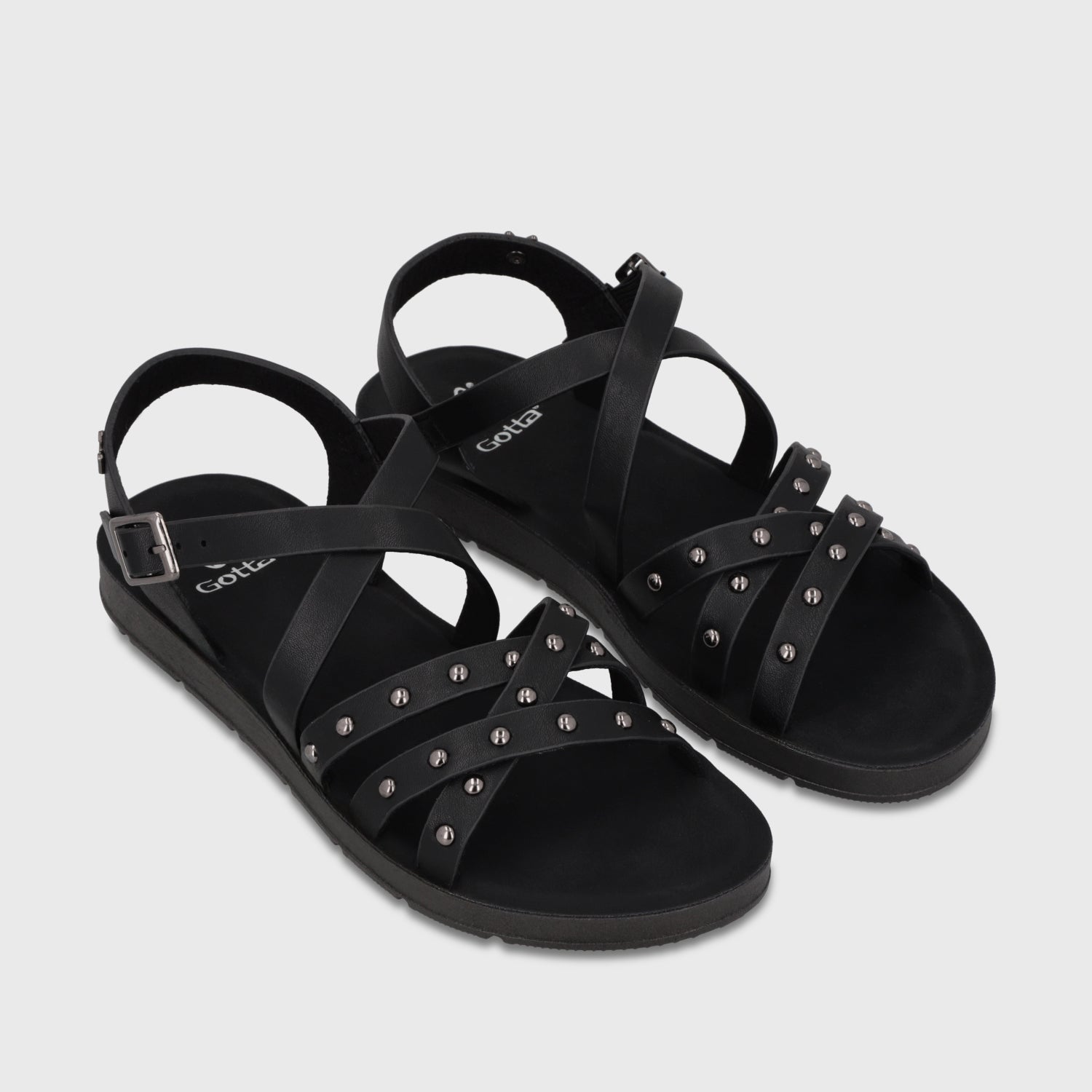 Sandalia Negra Mujer 65700 – Gotta Chile