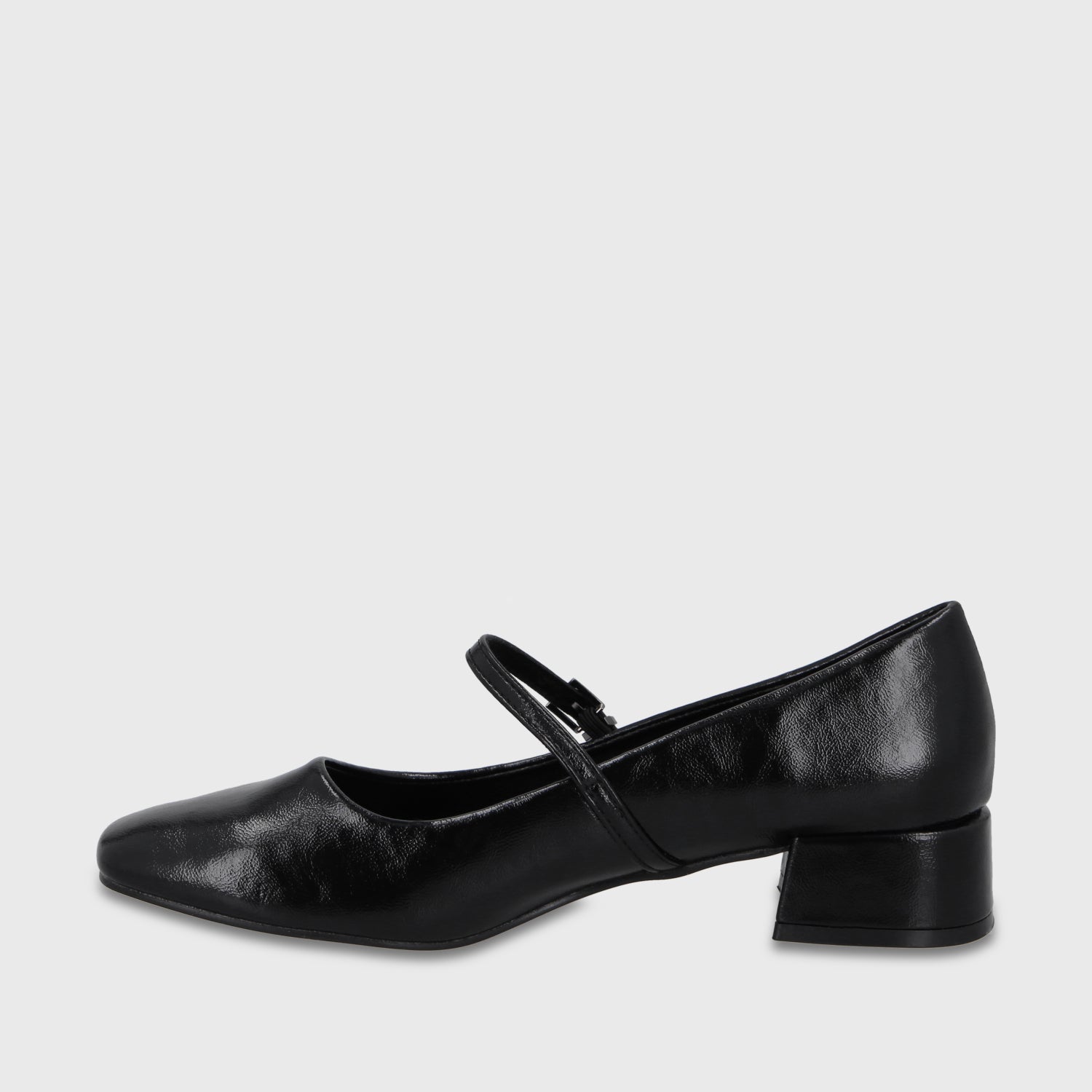 Zapato Taco Negro Mujer 65800