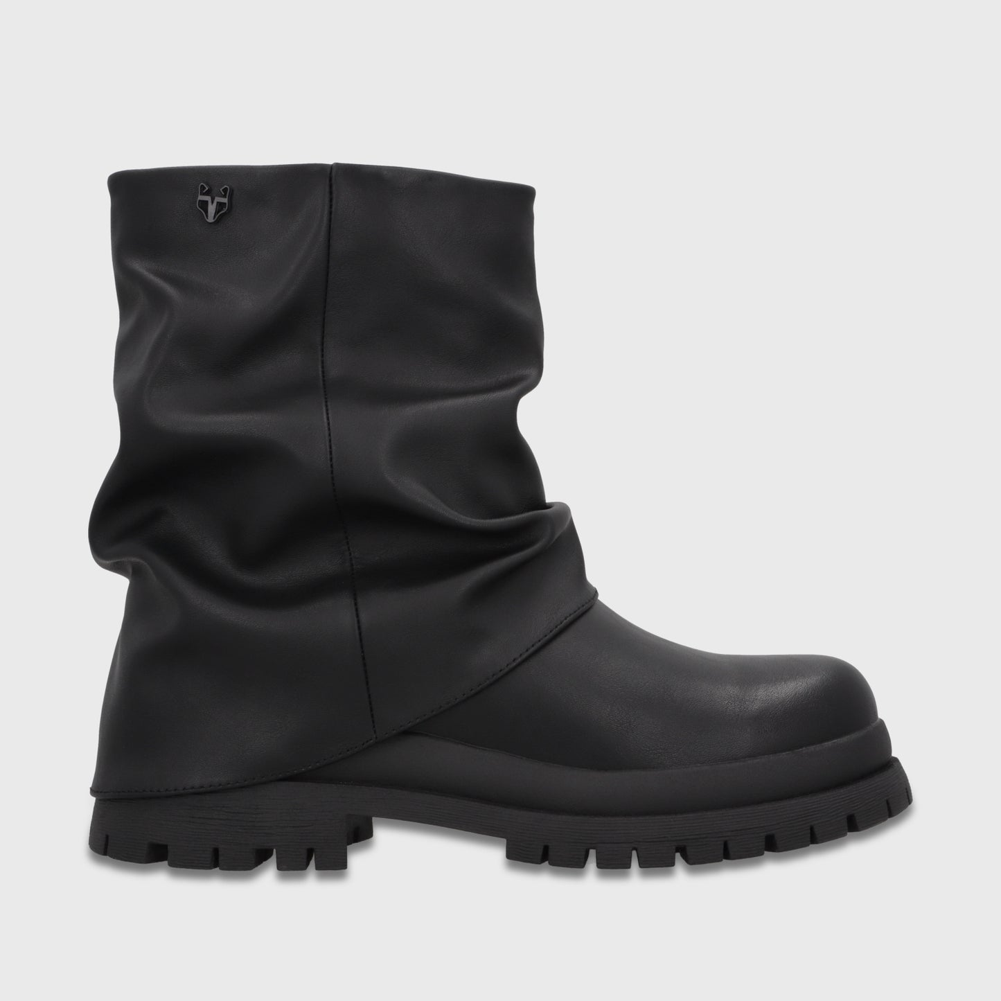 Botin Plataforma Negro Mujer 6584001