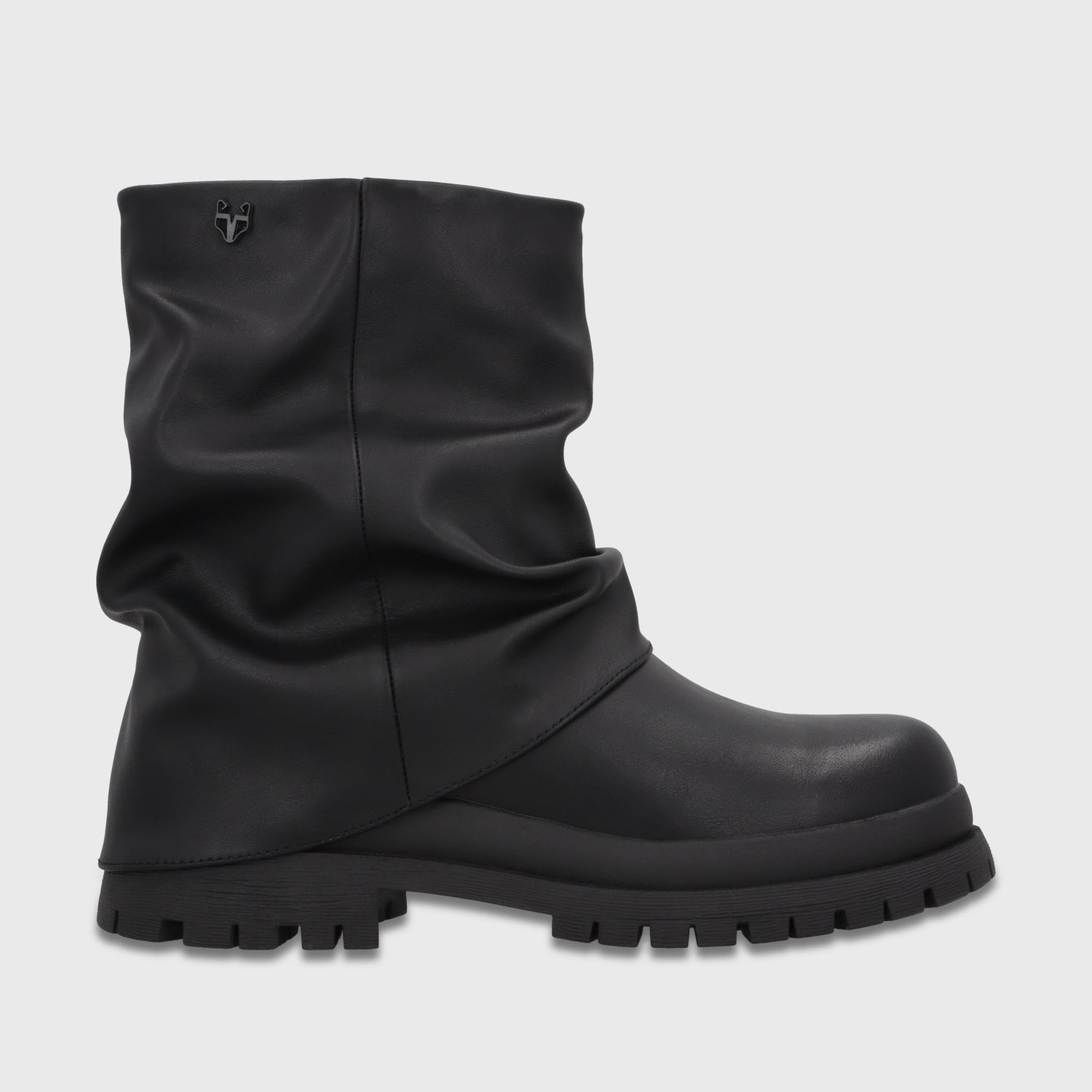 Botin Plataforma Negro Mujer 6584001