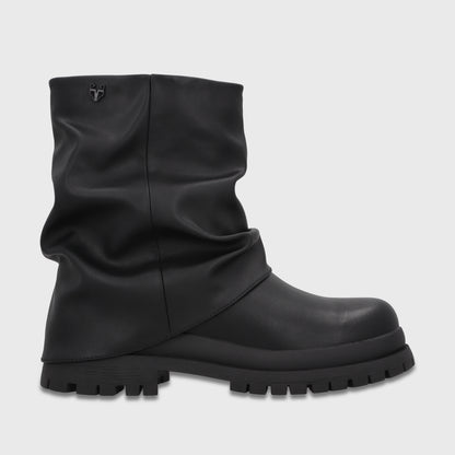 Botin Plataforma Negro Mujer 6584001