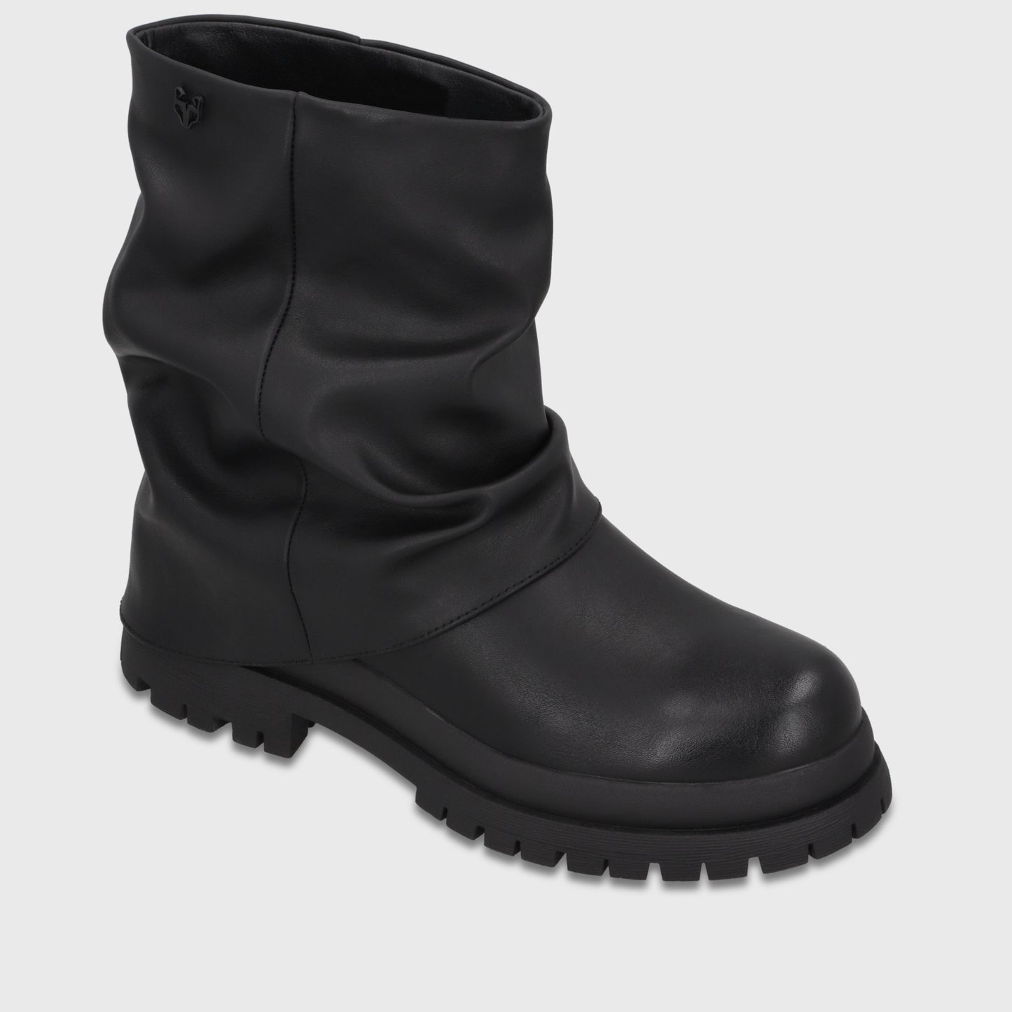Botin Plataforma Negro Mujer 6584001