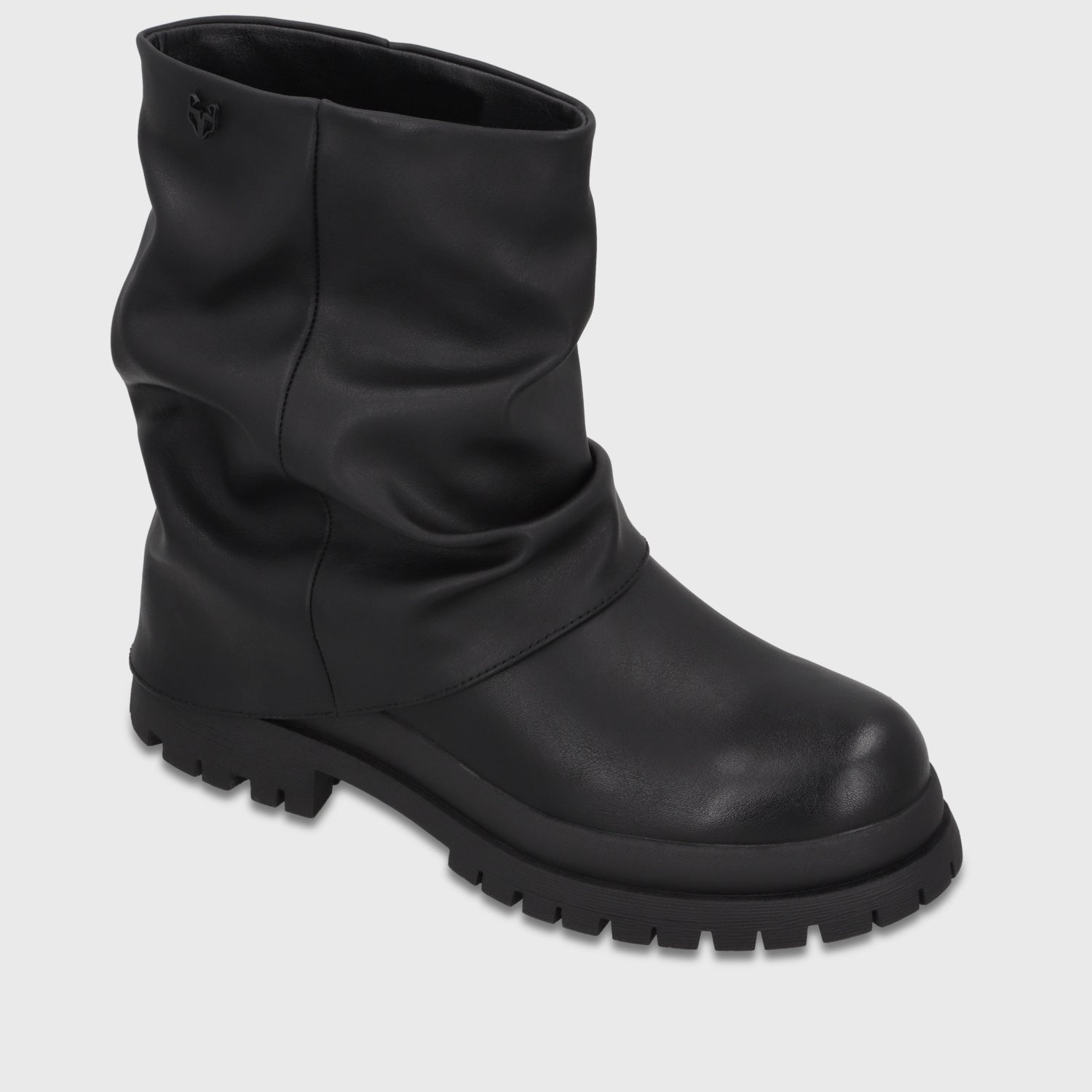 Botin Plataforma Negro Mujer 6584001