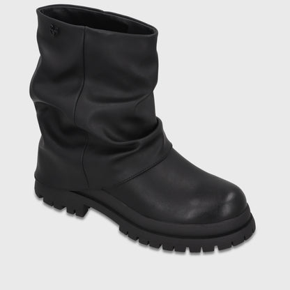 Botin Plataforma Negro Mujer 6584001