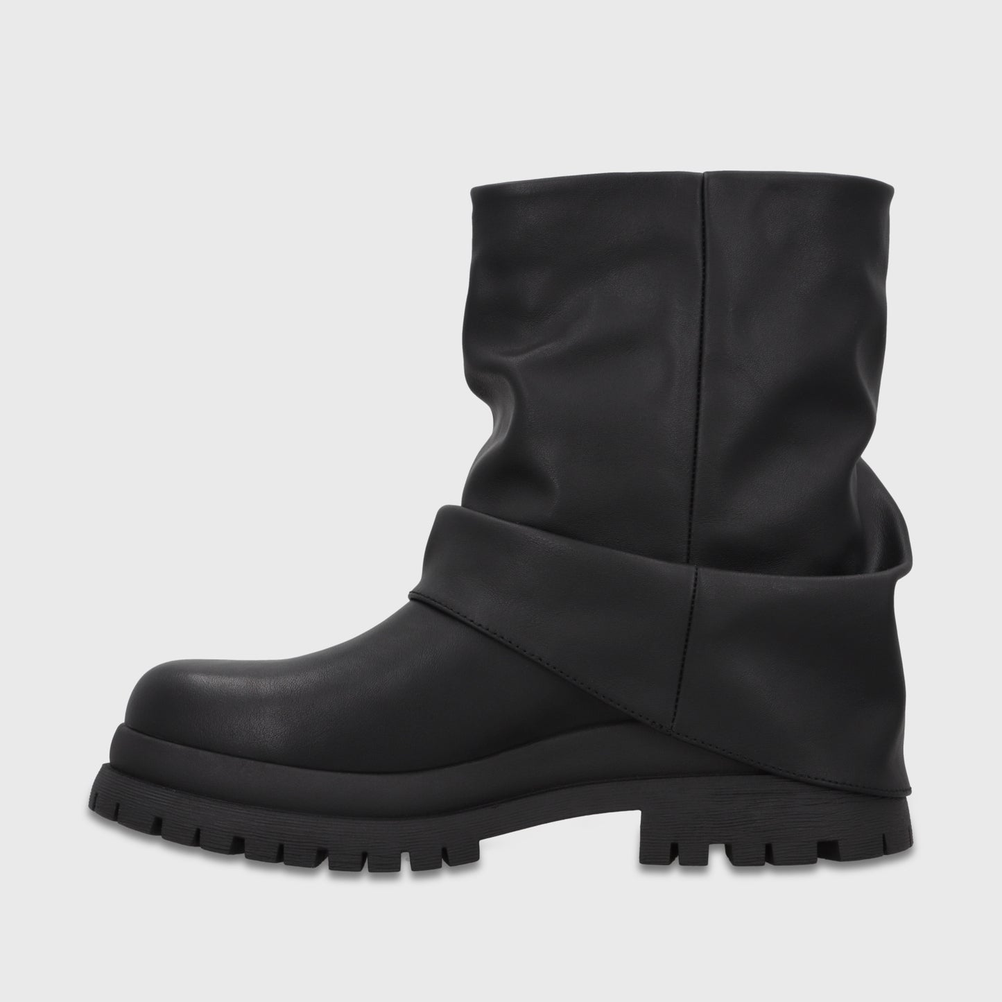 Botin Plataforma Negro Mujer 6584001