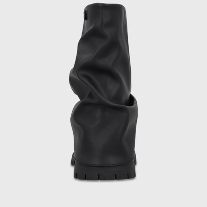 Botin Plataforma Negro Mujer 6584001