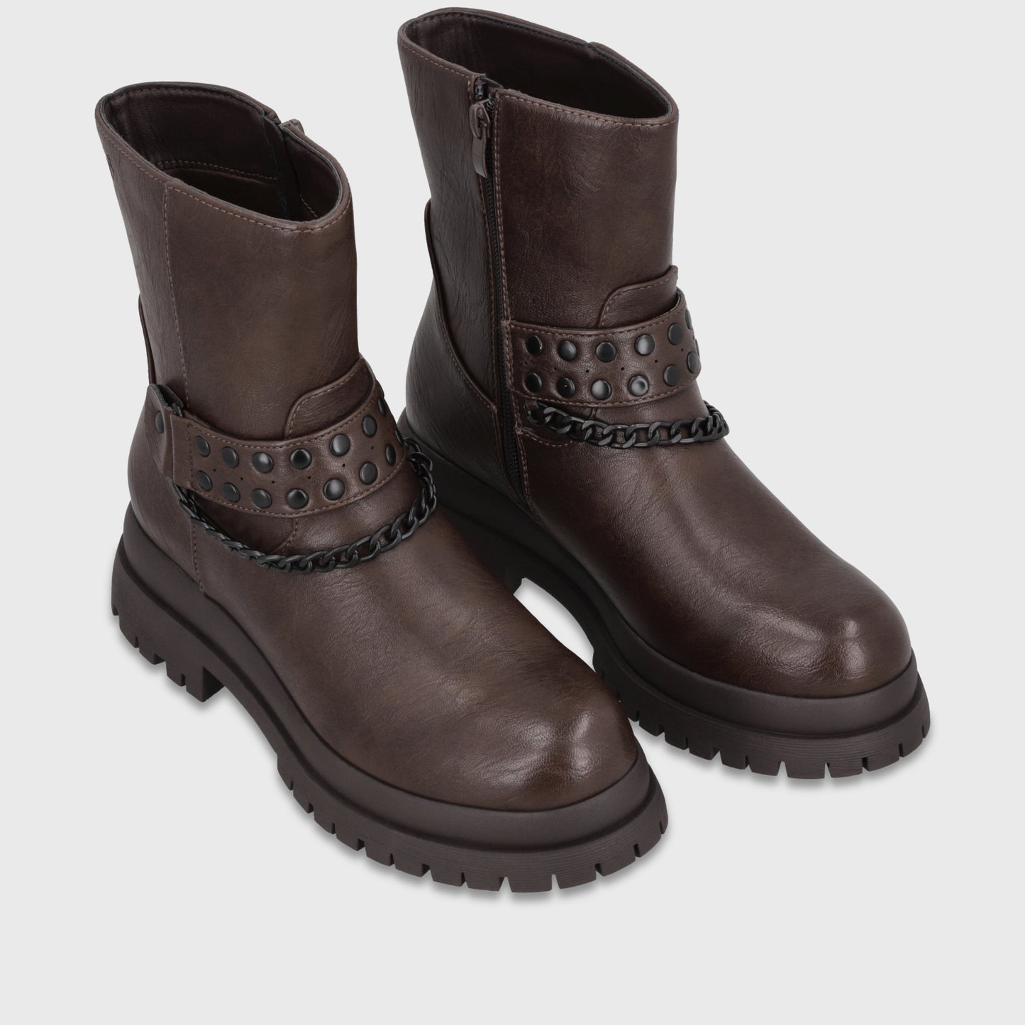 Botin Plataforma Café Mujer 6584153