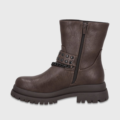 Botin Plataforma Café Mujer 6584153