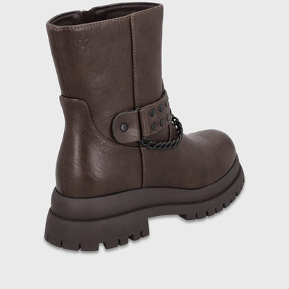 Botin Plataforma Café Mujer 6584153