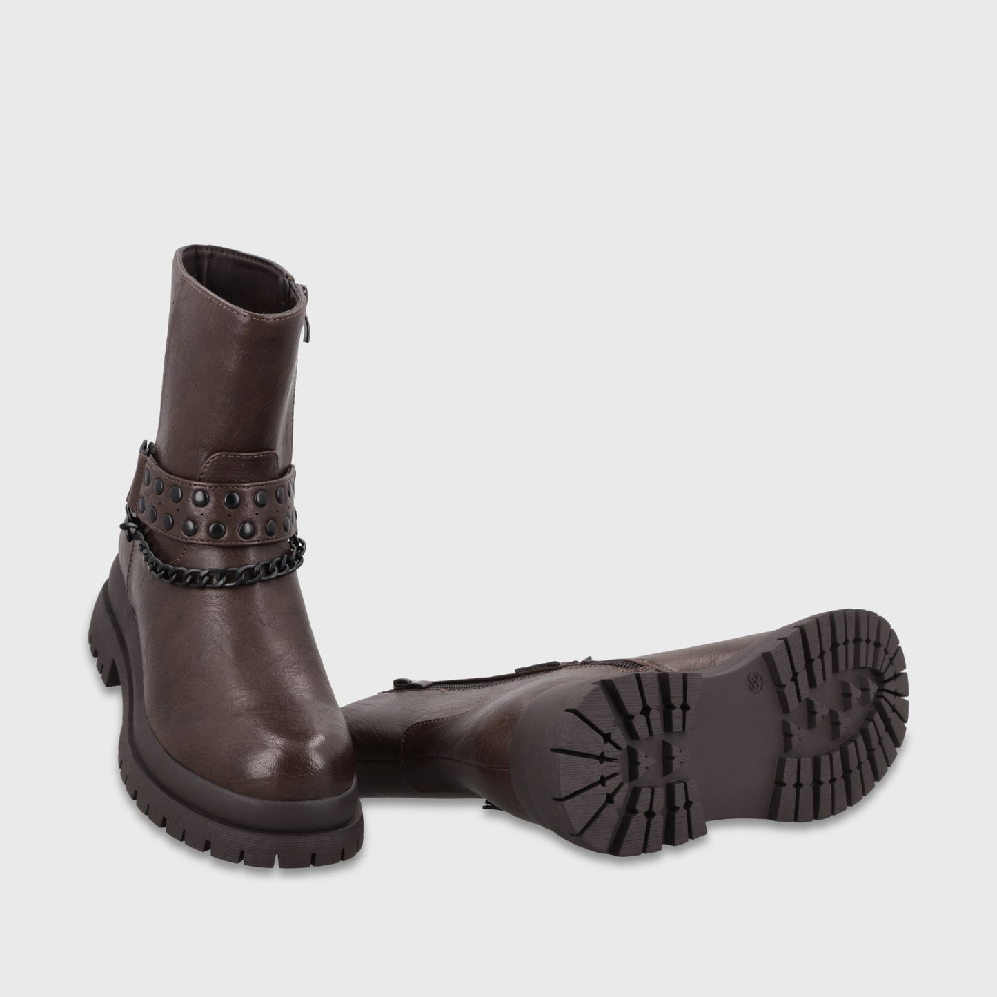 Botin Plataforma Café Mujer 6584153