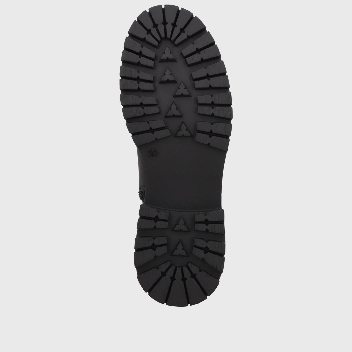 Bota Plataforma Negra Mujer 6584201