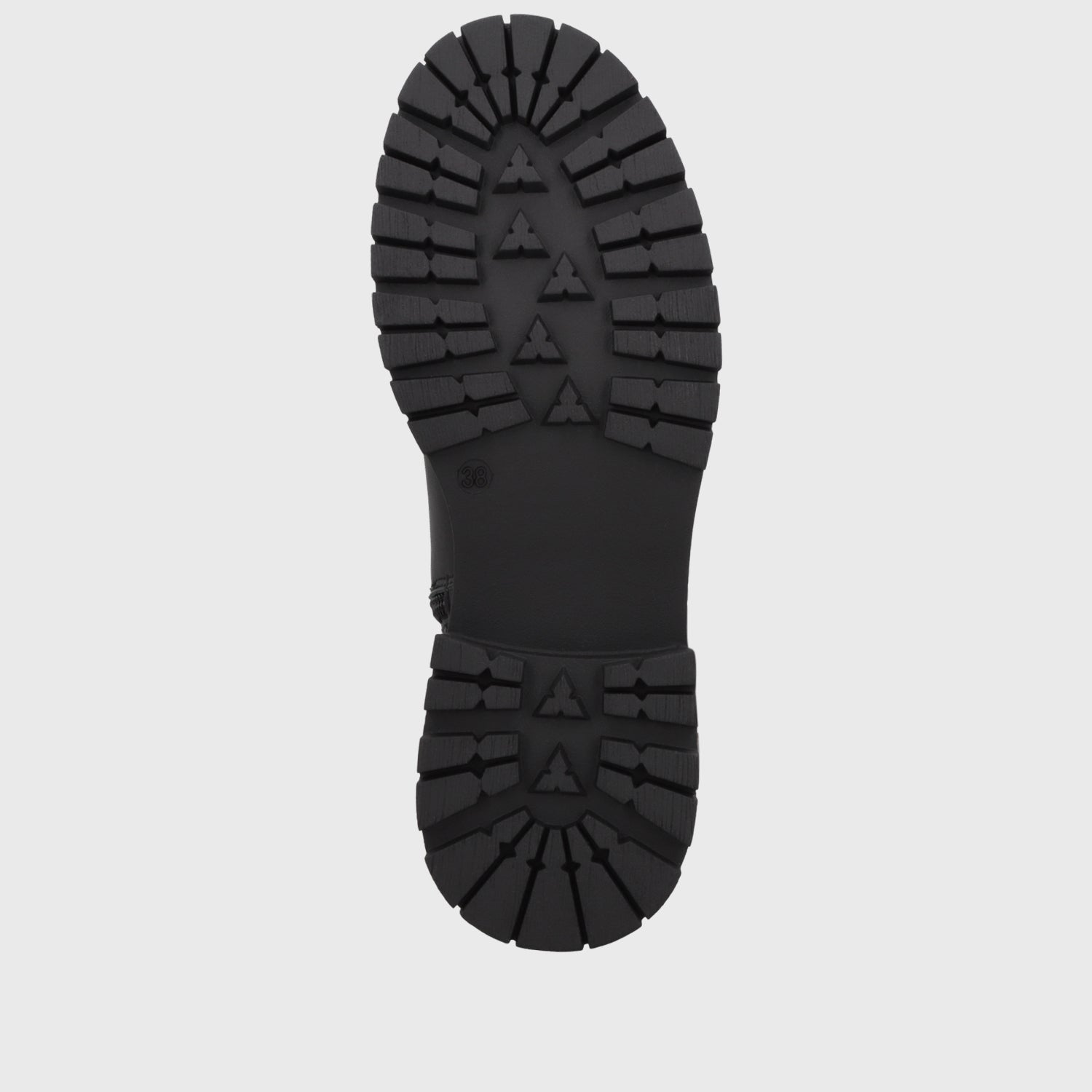 Bota Plataforma Negra Mujer 6584201