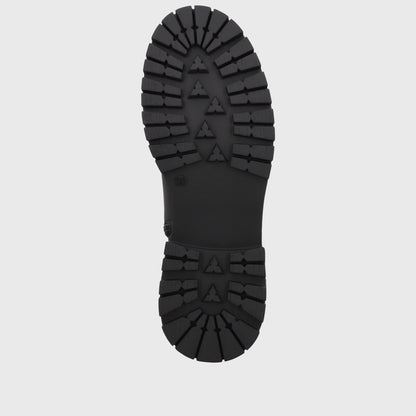 Bota Plataforma Negra Mujer 6584201