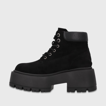 Botin Plataforma Negro Mujer 6585001