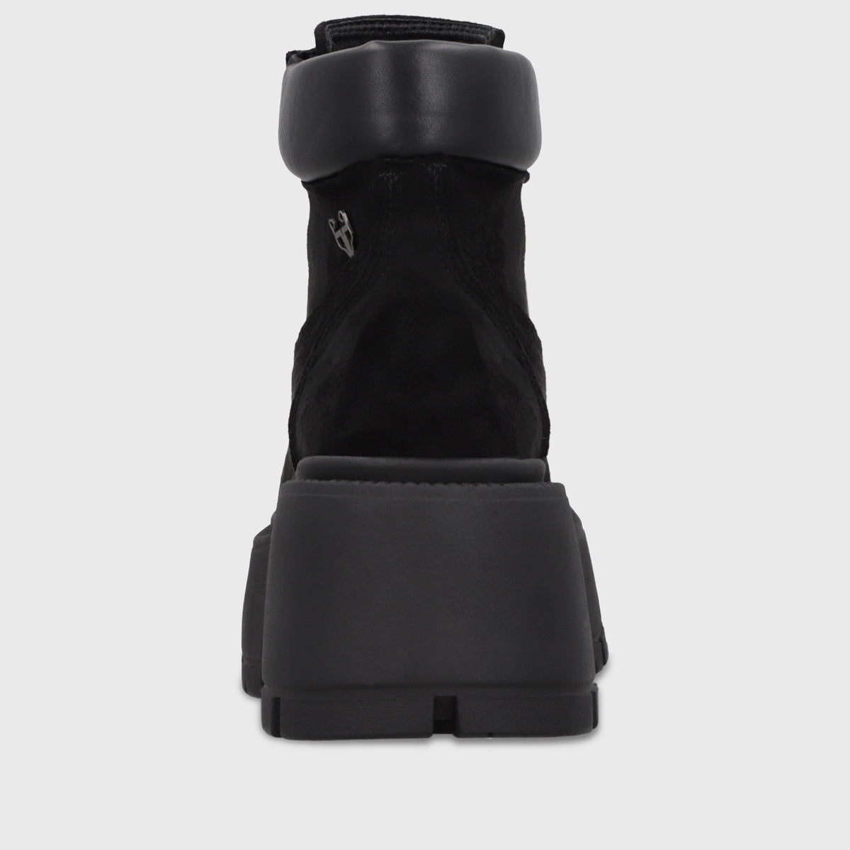 Botin Plataforma Negro Mujer 6585001