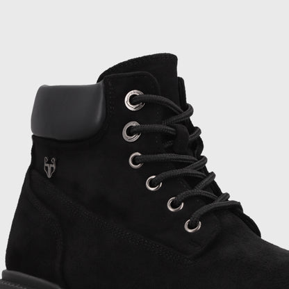 Botin Plataforma Negro Mujer 6585001