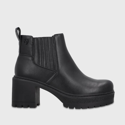 Botin Taco Negro Mujer 6587001