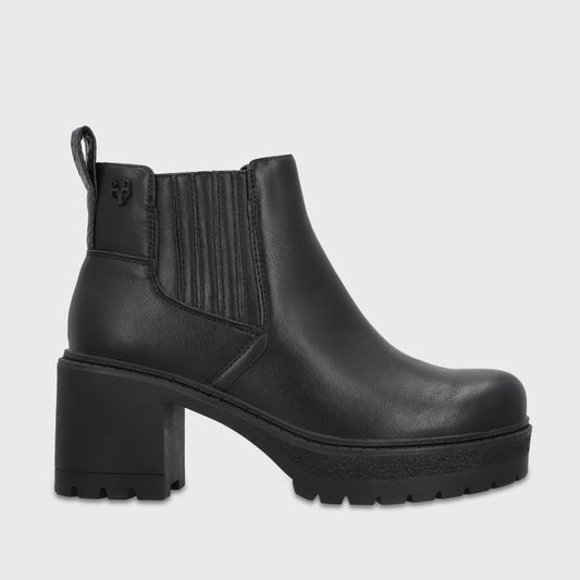 Botin Taco Negro Mujer 6587001