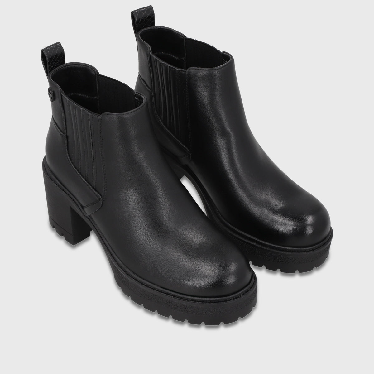 Botin Taco Negro Mujer 6587001