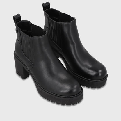 Botin Taco Negro Mujer 6587001