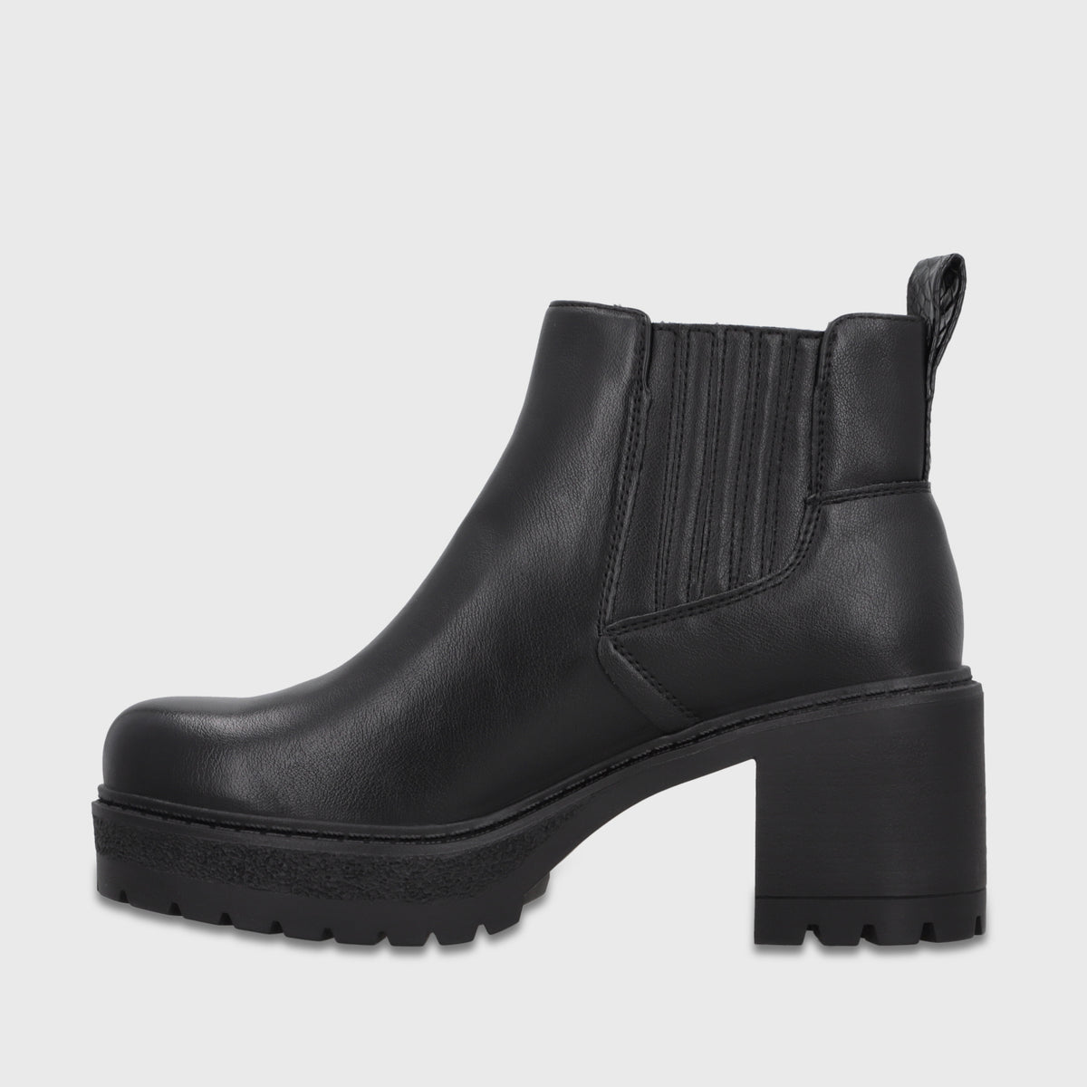 Botin Taco Negro Mujer 6587001