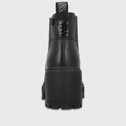 Botin Taco Negro Mujer 6587001