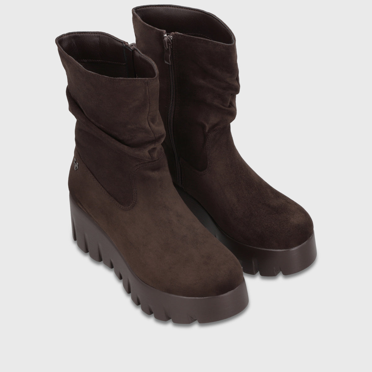 Botin Plataforma Café Mujer 6589002