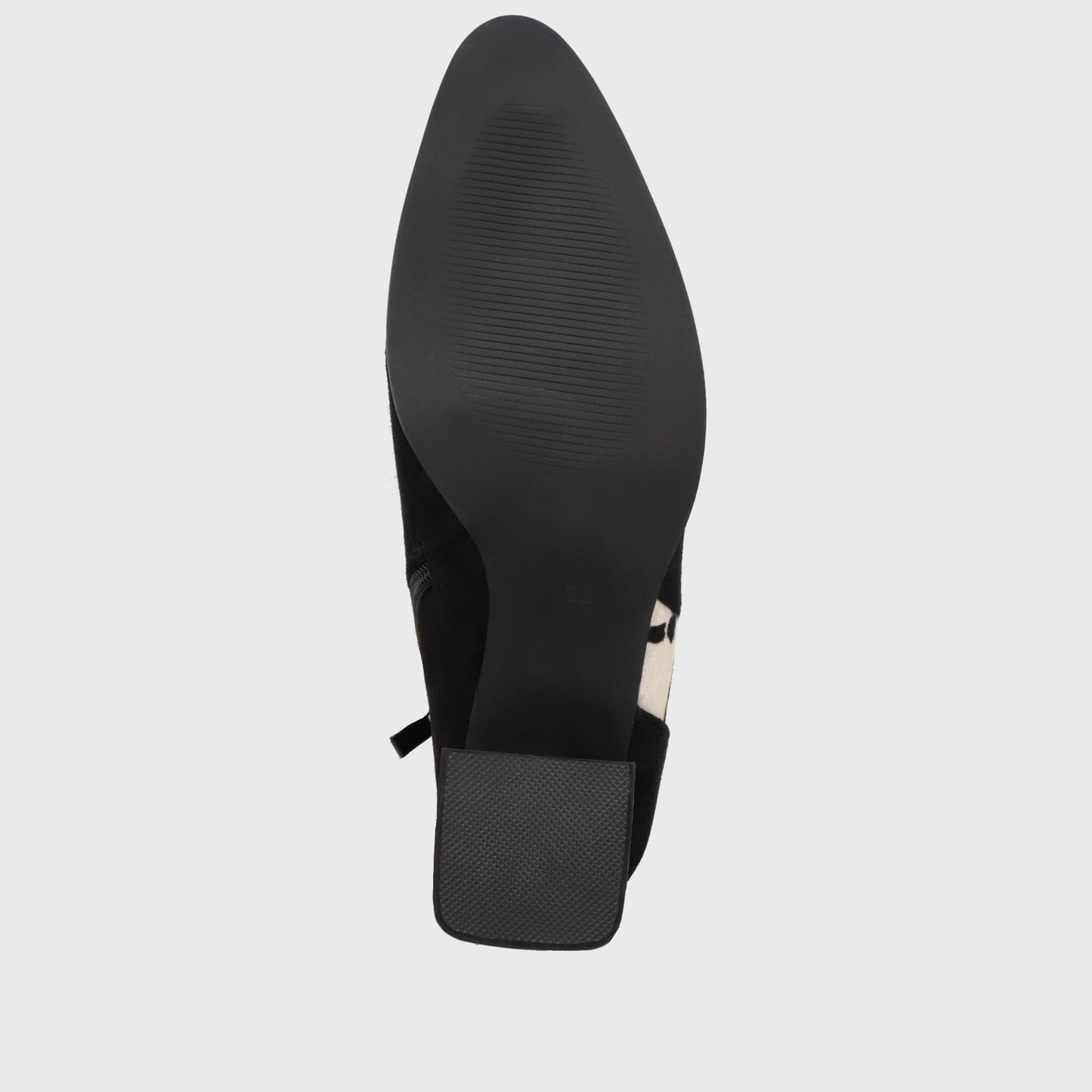 Botin Taco Negro Mujer 6590001