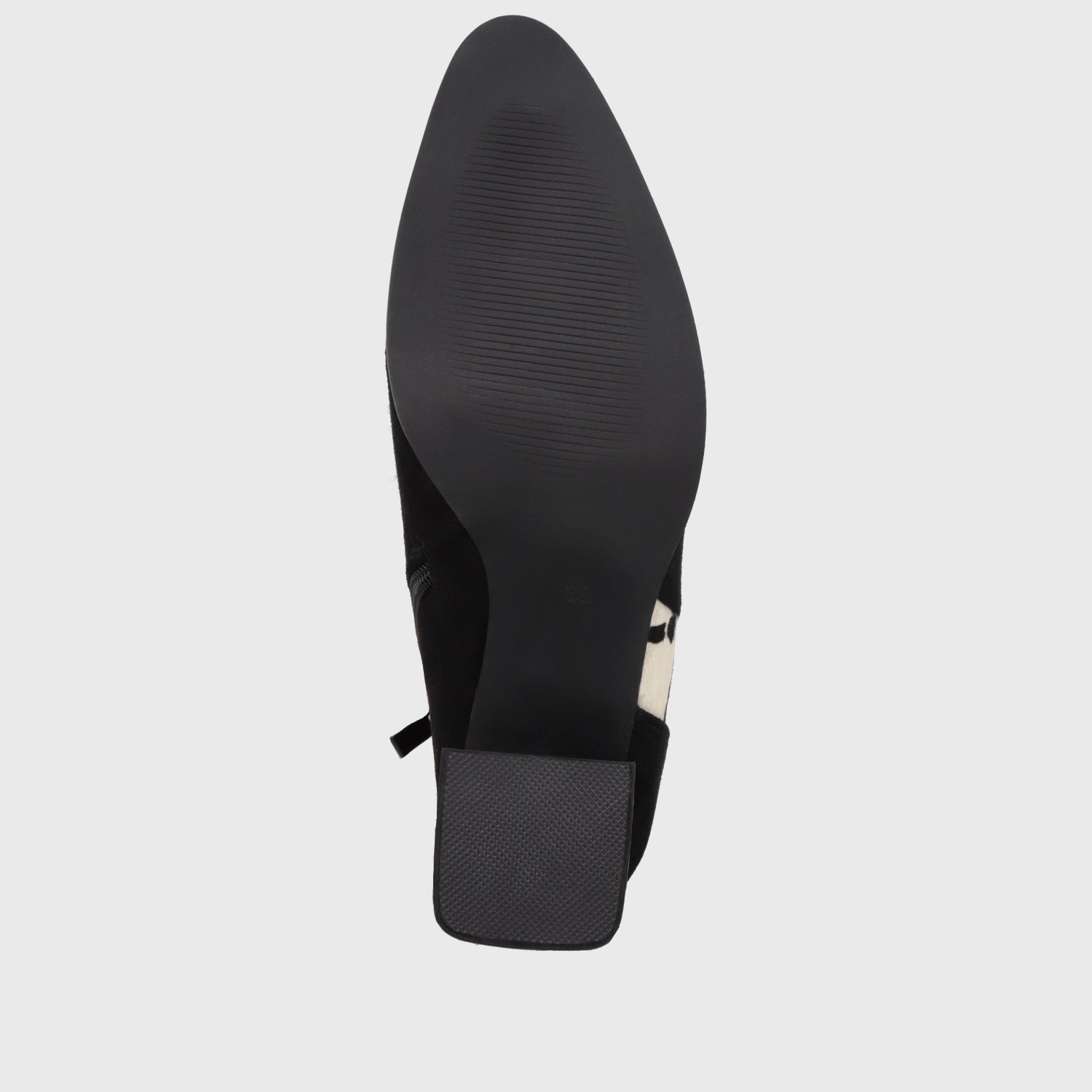 Botin Taco Negro Mujer 6590001
