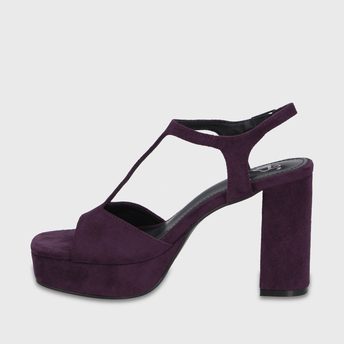 Sandalia Taco Burdeo Mujer 659100