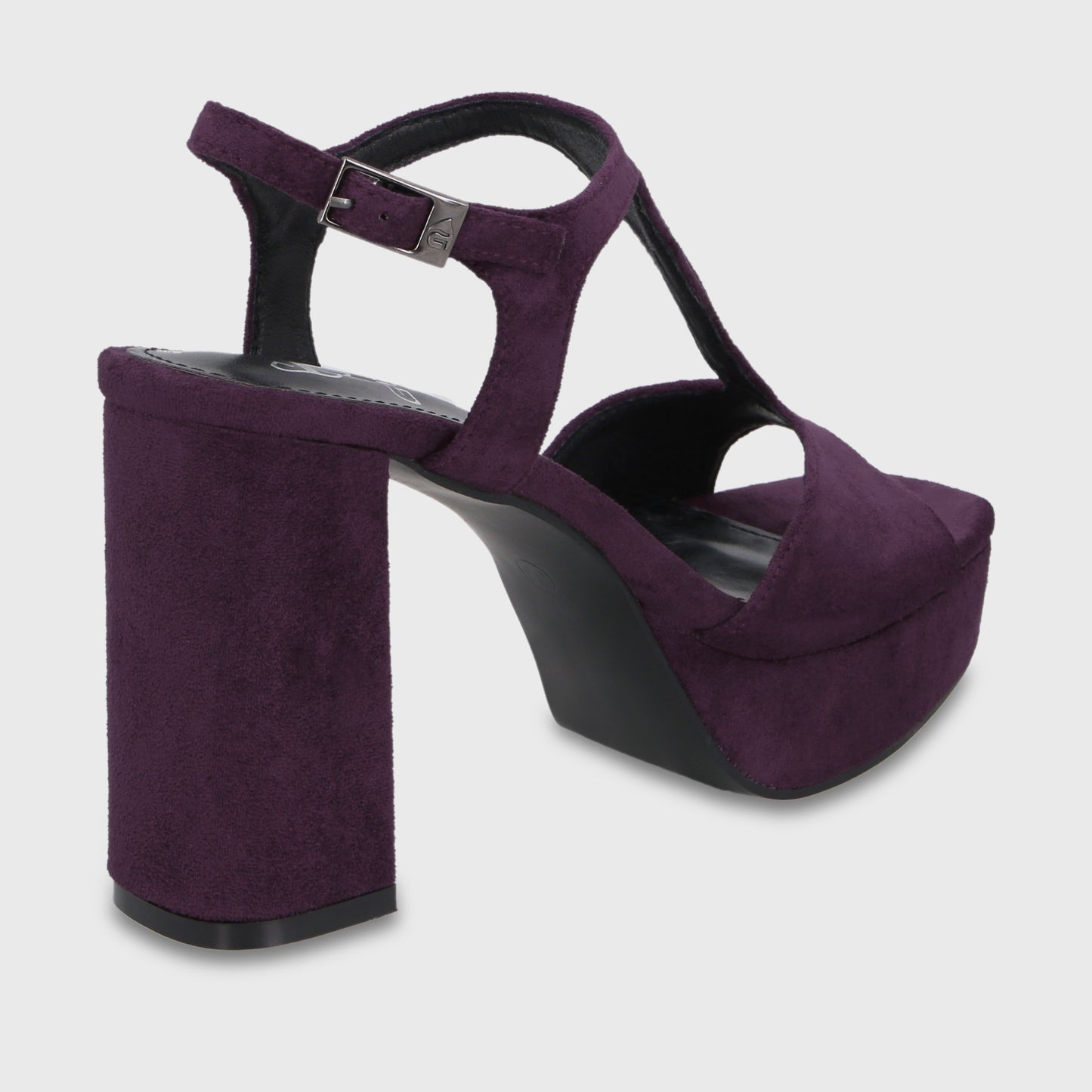 Sandalia Taco Burdeo Mujer 659100