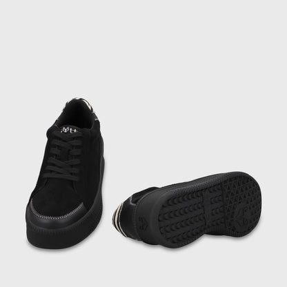 Zapatilla Plataforma Negra Mujer 67310